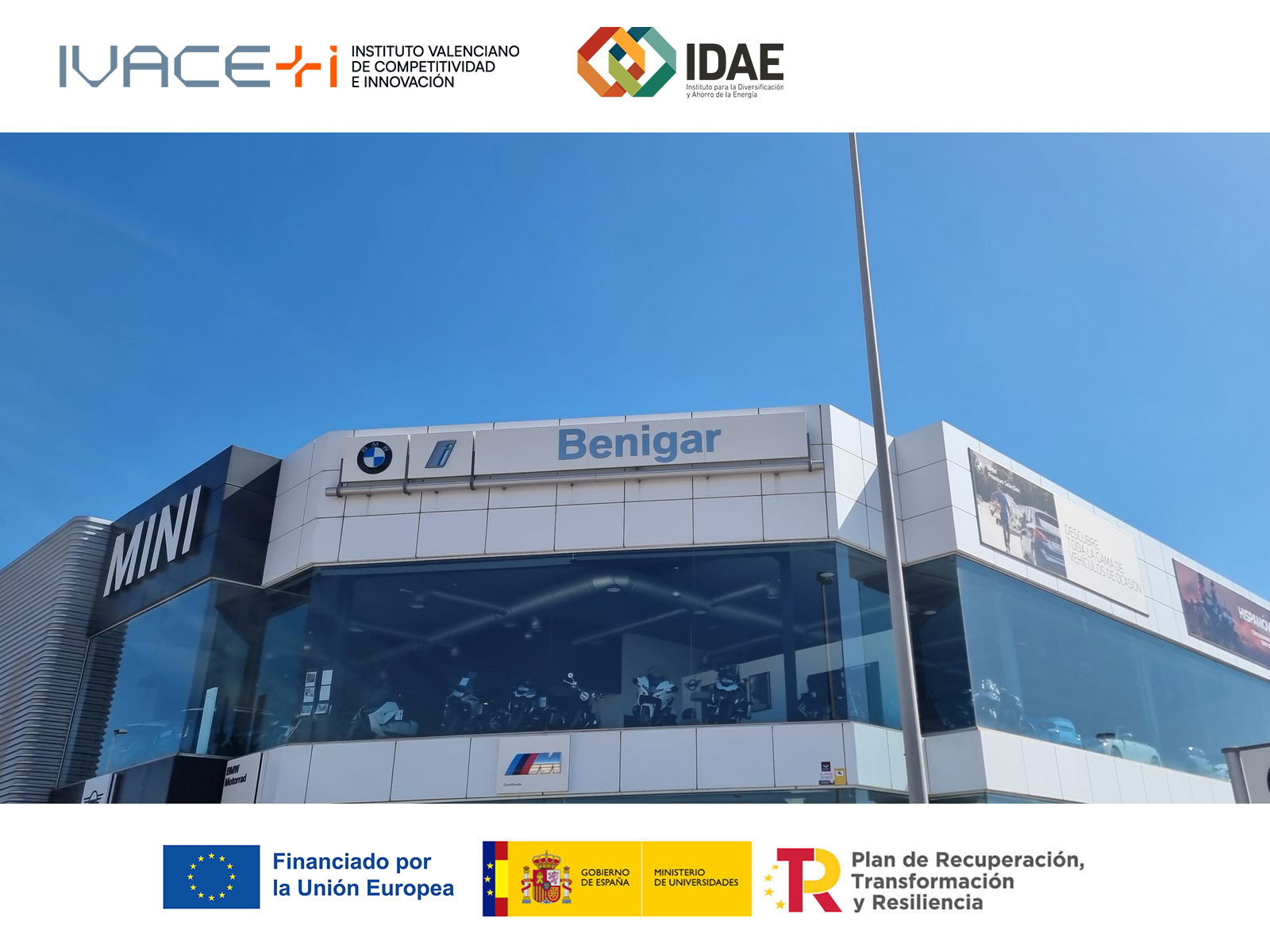 Recibimos la subvención de los Fondos Next Generation con el proyecto de Monitorización Energética